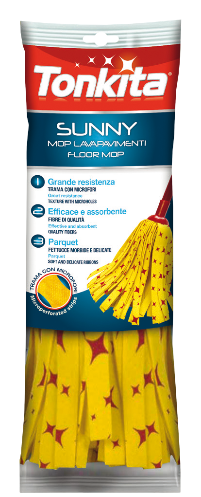 Sunny floor mop – non-woven fabric &amp; microfibre