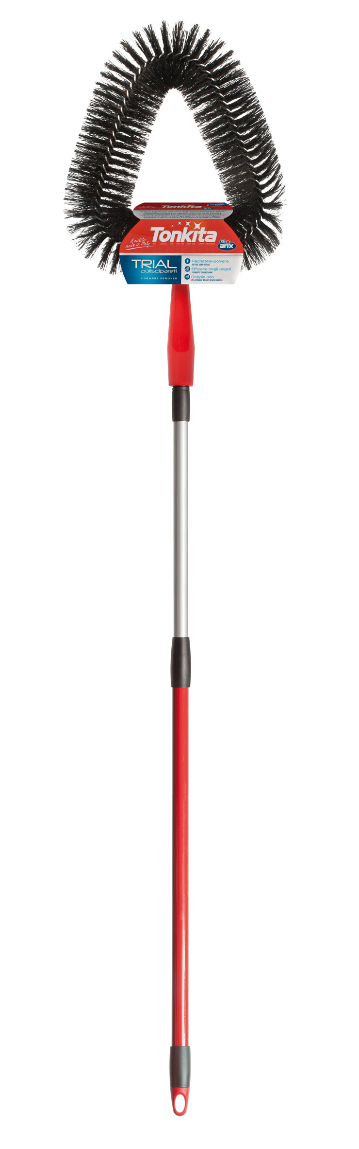 Trial rake with extendable handle, 150 cm