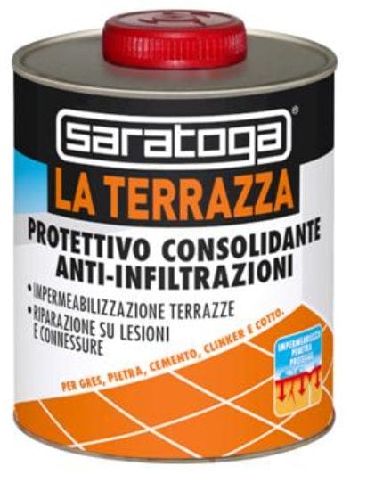 Bricocenter COLORLESS ANTI SEEPAGE PROTECTOR THE TERRACE 2.5 LT