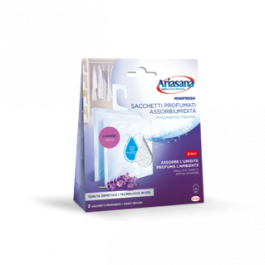 ARIASANA MINIFRESH WARDROBES 2 SACHETS LAVENDER FLOWERS