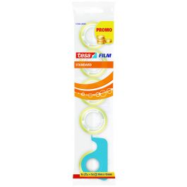 5 ROLLS OF TRANSPARENT TAPE 15MMX10MT