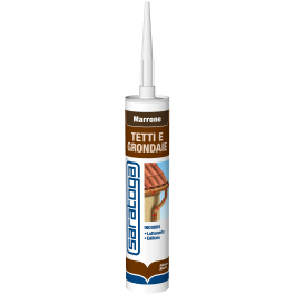 SILICONE FOR EXTERNAL METAL BROWN 280ML