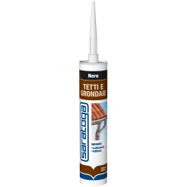 SILICONE FOR METAL EXTERIOR BLACK 280ML