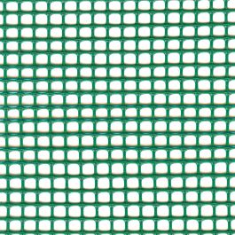PLASTIC SQUARE NET 05 GREEN 1X5 M