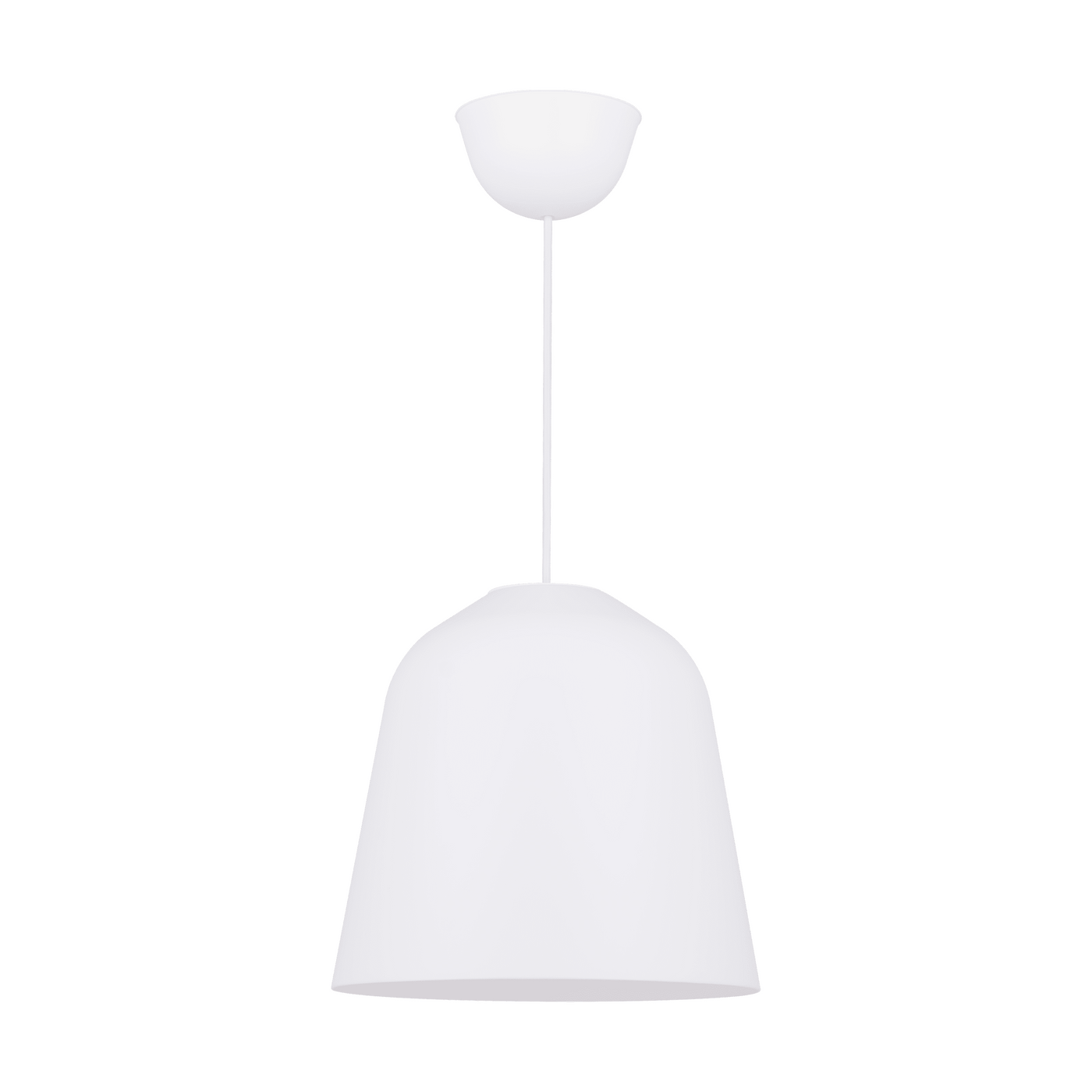 Lampadario bizen plastica bianco d27 e27=60w