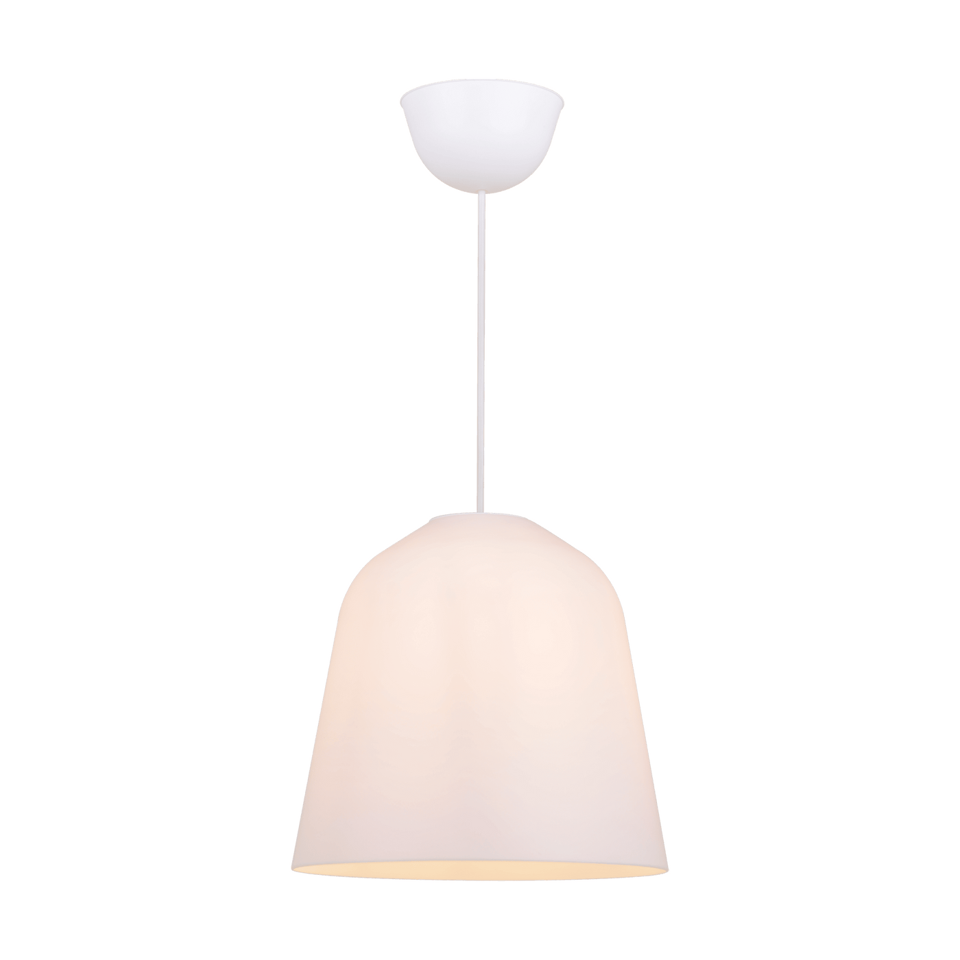 Lampadario bizen plastica bianco d27 e27=60w