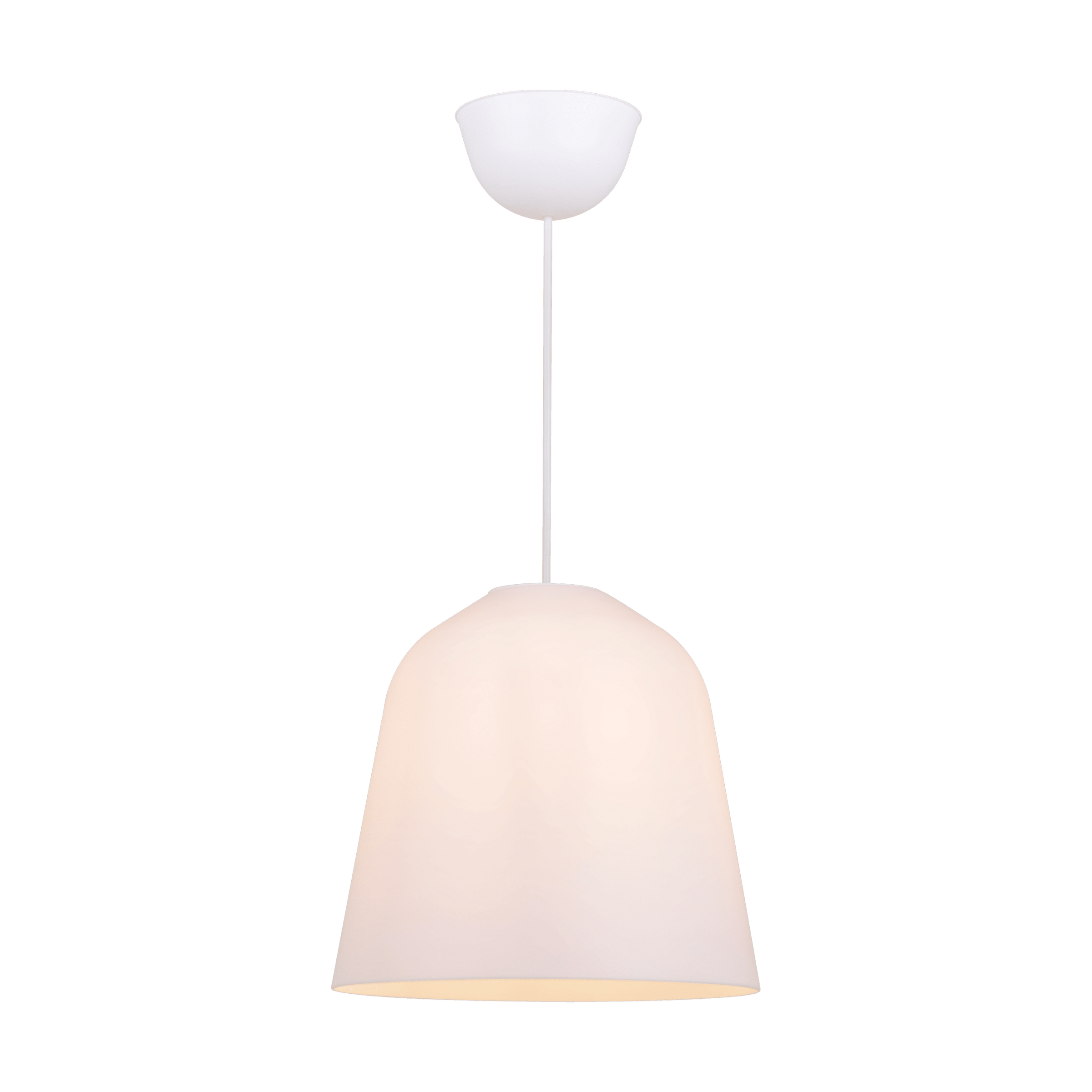 Lampadario bizen plastica bianco d27 e27=60w