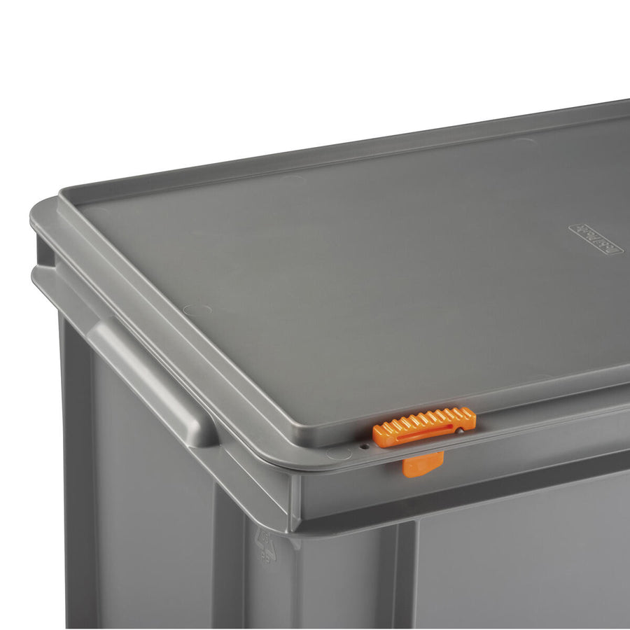 Lid with fastenings for a 30 x 40 multi-purpose box