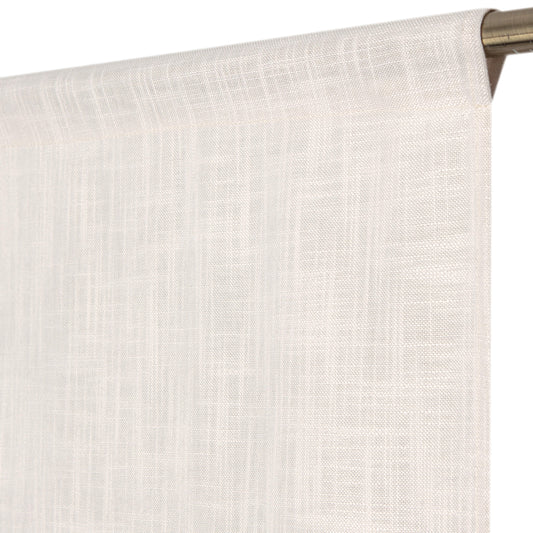 Infini café curtain, ecru, 60x170 cm