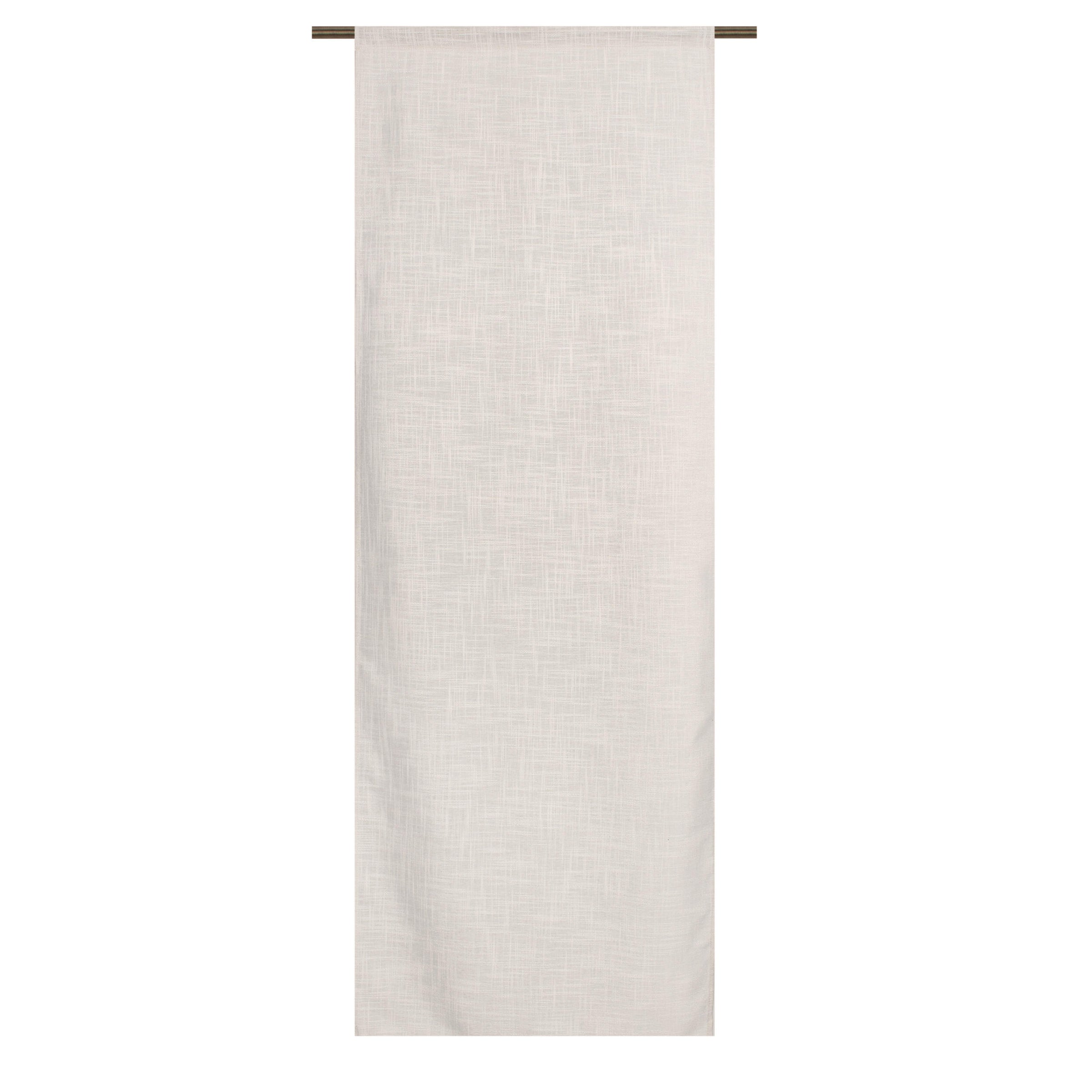 Infini café curtain, ecru, 60x170 cm