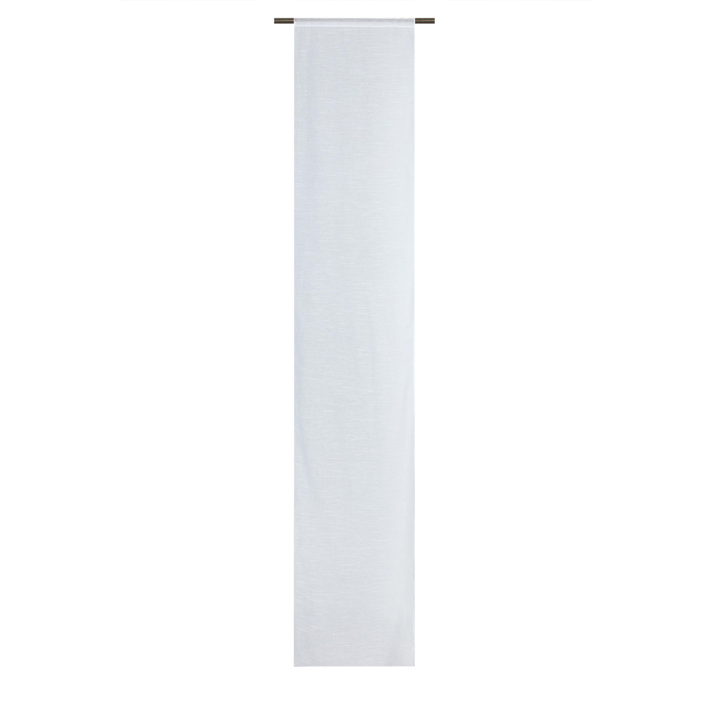 Carla café curtain, white, 45x170 cm