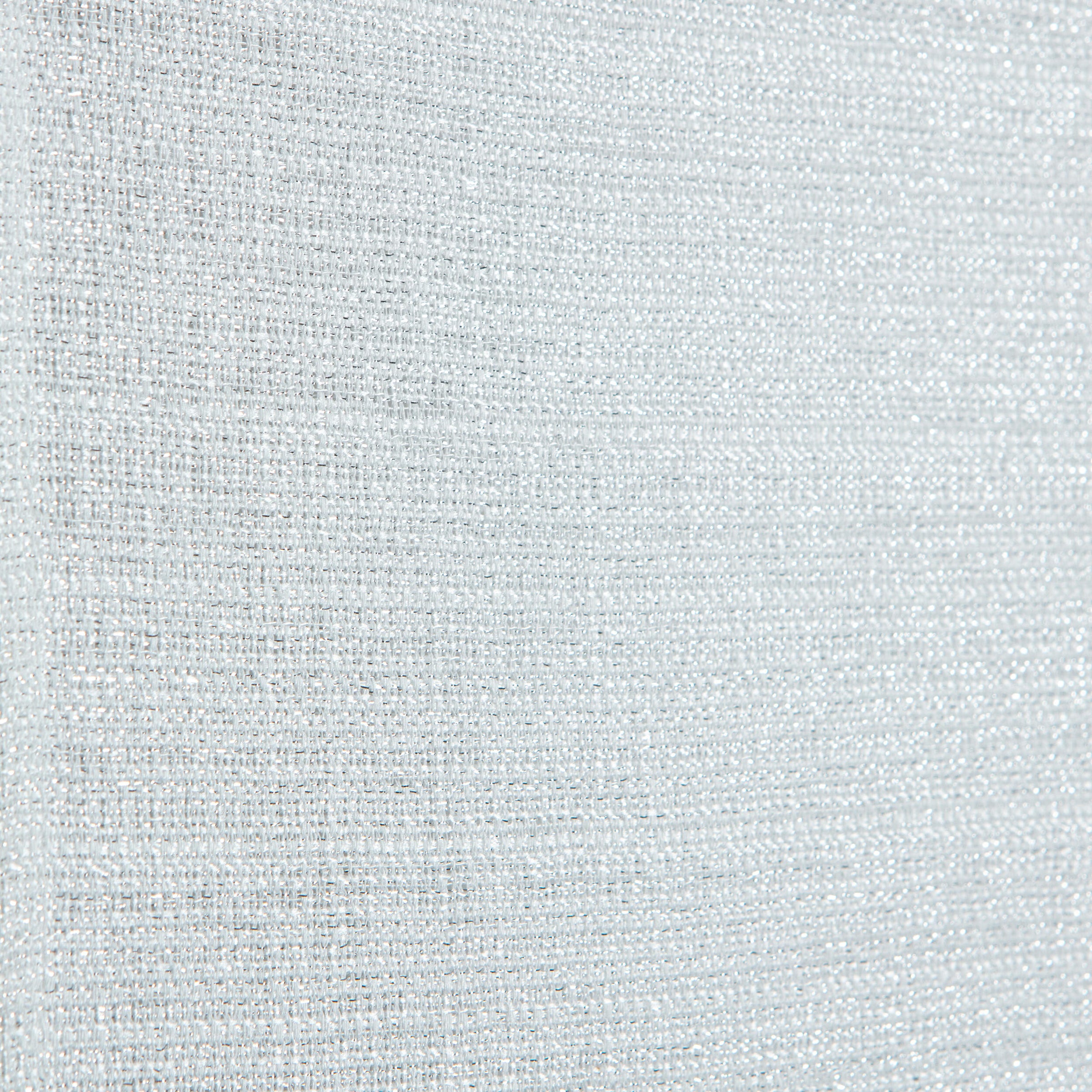Lazaro curtain, white and silver, 60x170cm