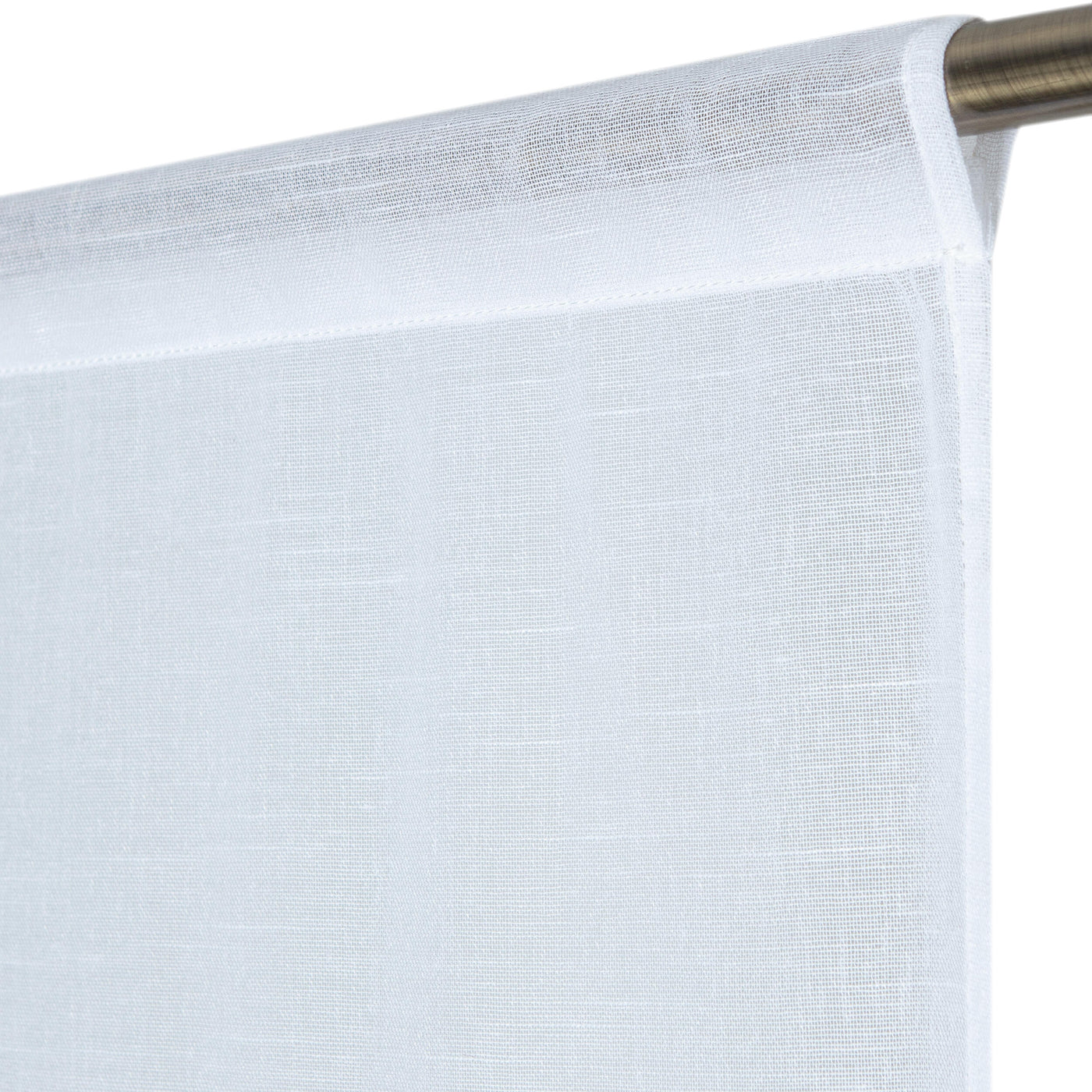 Carla café curtain, white, 45x170 cm