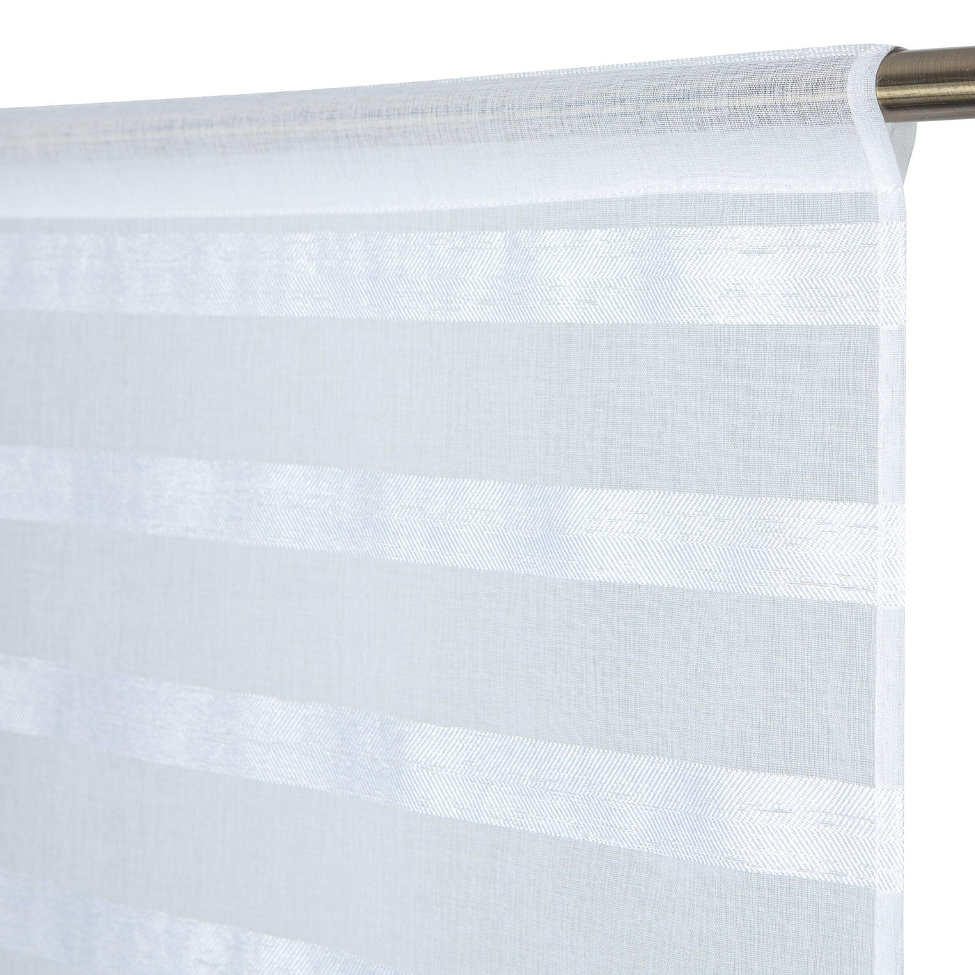Utopia café curtain, white, 60x240 cm