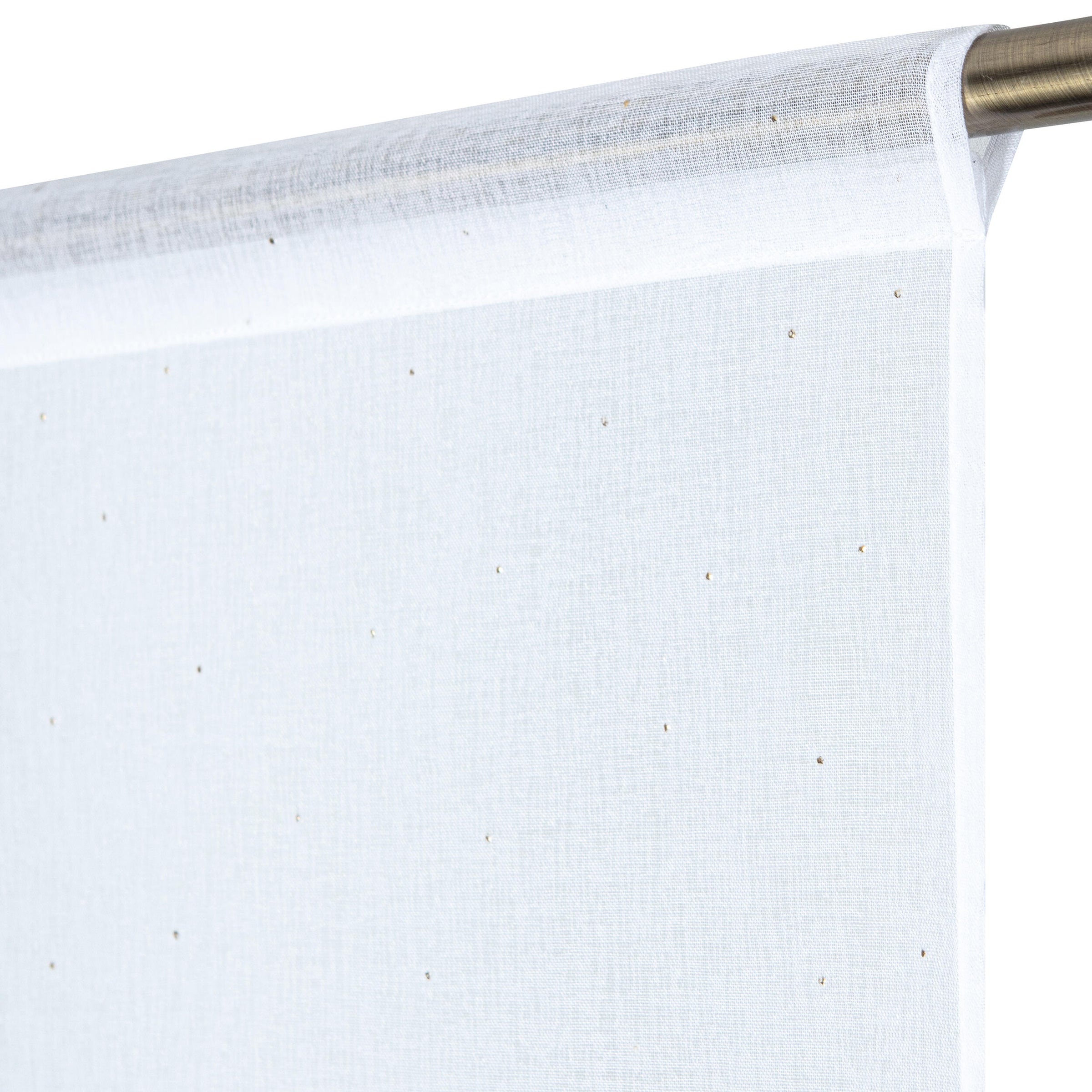 Meryle café curtain, white, 60x170 cm