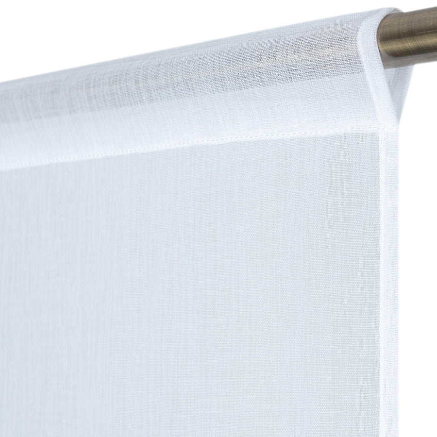 White Leo curtain, 60 x 240 cm