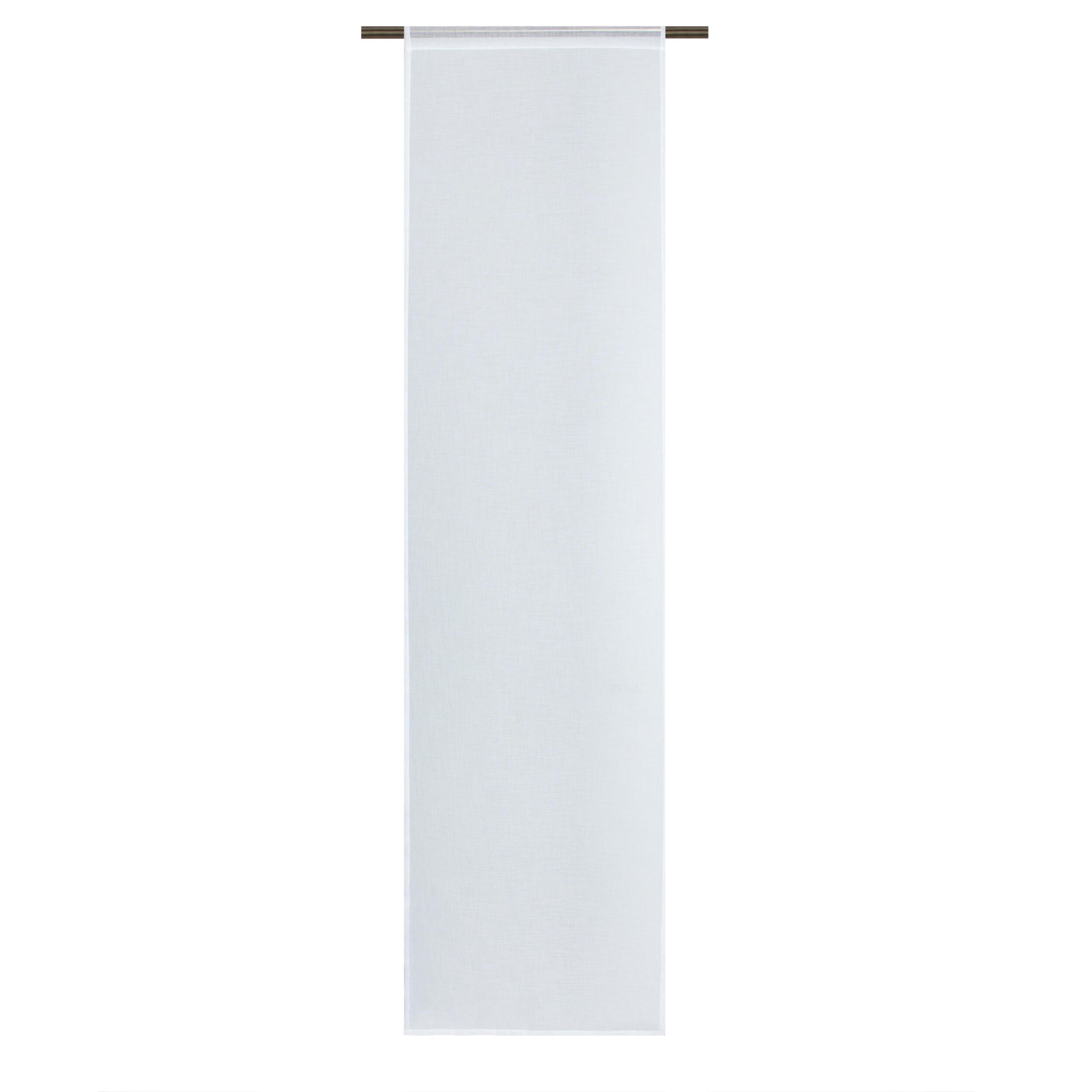 Leo curtain, white, 45x170 cm