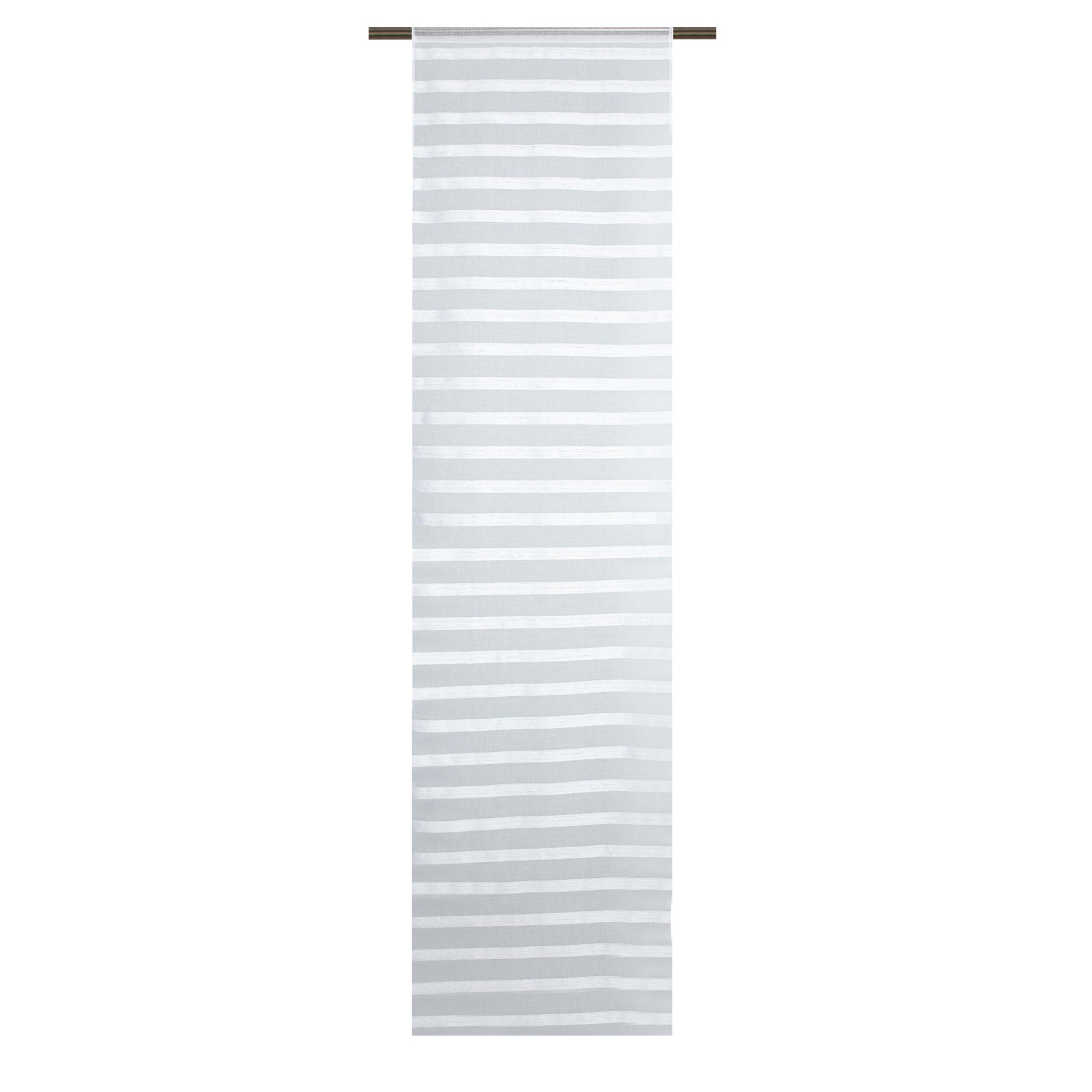 Utopia café curtain, white, 60x240 cm