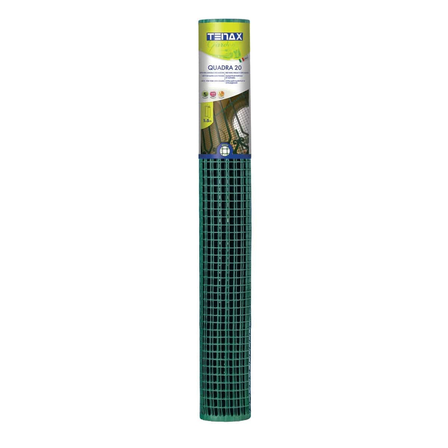 Bricocenter 20 GREEN PLASTIC SQUARE NET 1X5 M