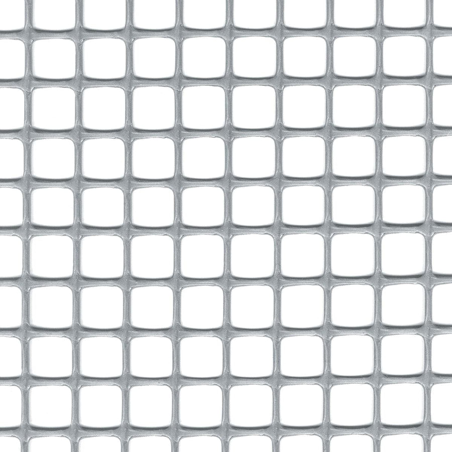 Bricocenter PLASTIC SQUARE NET 10 SILVER 0.5X5 M