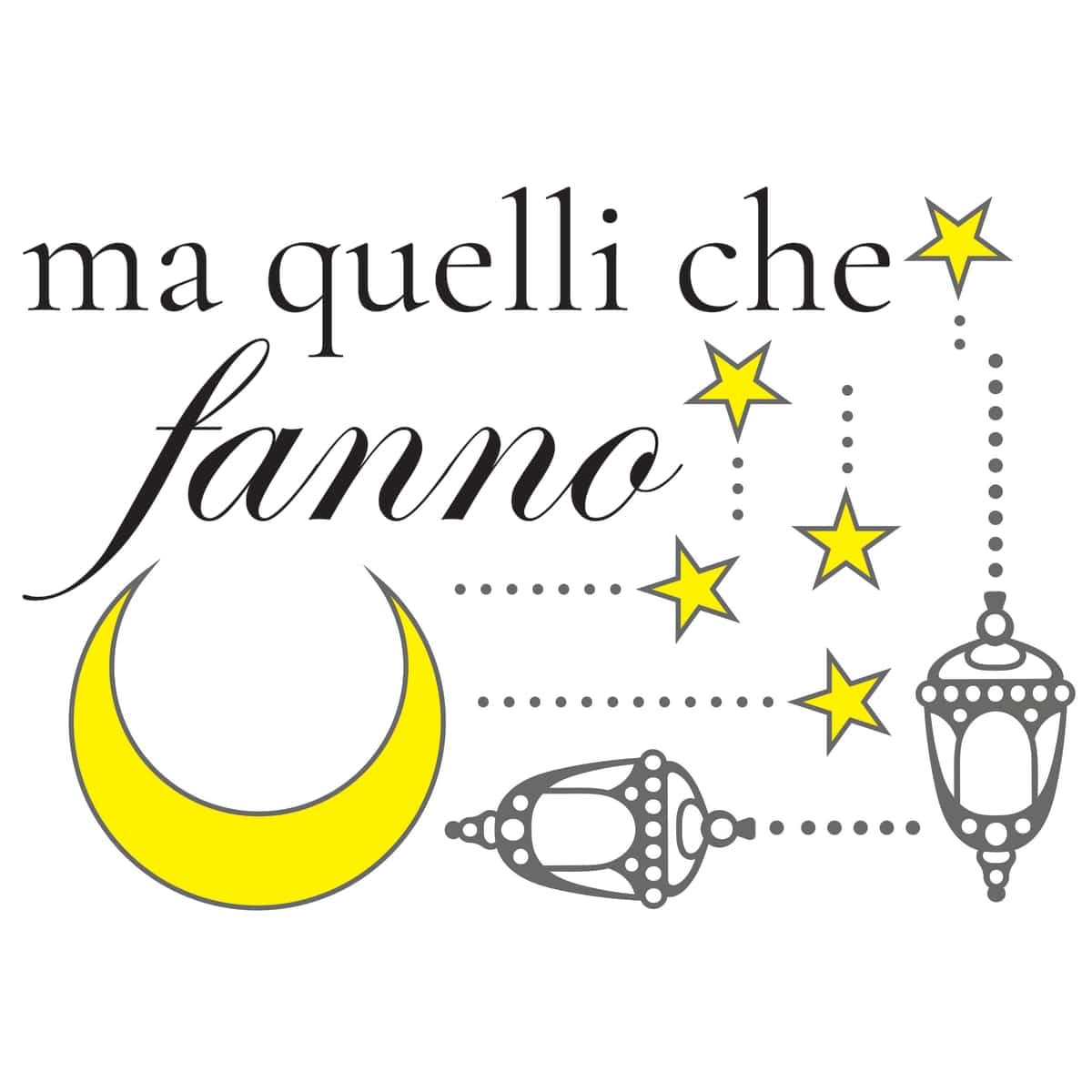 Bricocenter STICKER WORDS UP XL I VERI SOGNI 47X67 CM