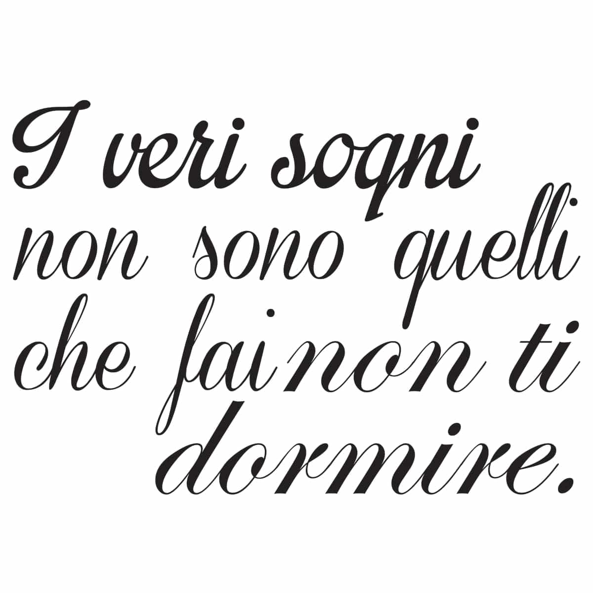 Bricocenter STICKER WORDS UP XL I VERI SOGNI 47X67 CM