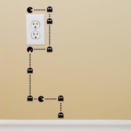 PAC-MAN WALL STICKER XS