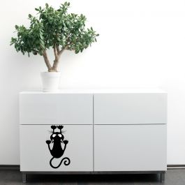 STICKER WALL XS CAT