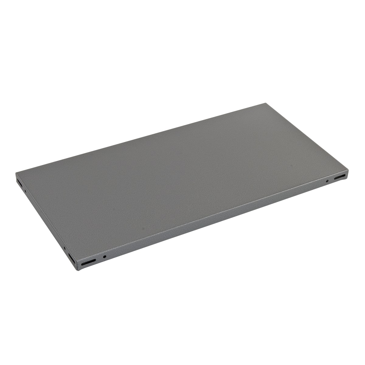 Bricocenter RIPIANO L80xP40 CM PORTATA 200KG IN METALLO COLORE GRIGIO MARTELLATO