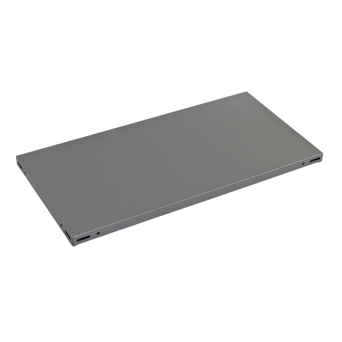 Bricocenter RIPIANO L80xP50 CM PORTATA 200KG IN METALLO COLORE GRIGIO MARTELLATO