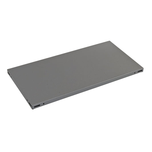 Bricocenter RIPIANO L80xP50 CM PORTATA 200KG IN METALLO COLORE GRIGIO MARTELLATO