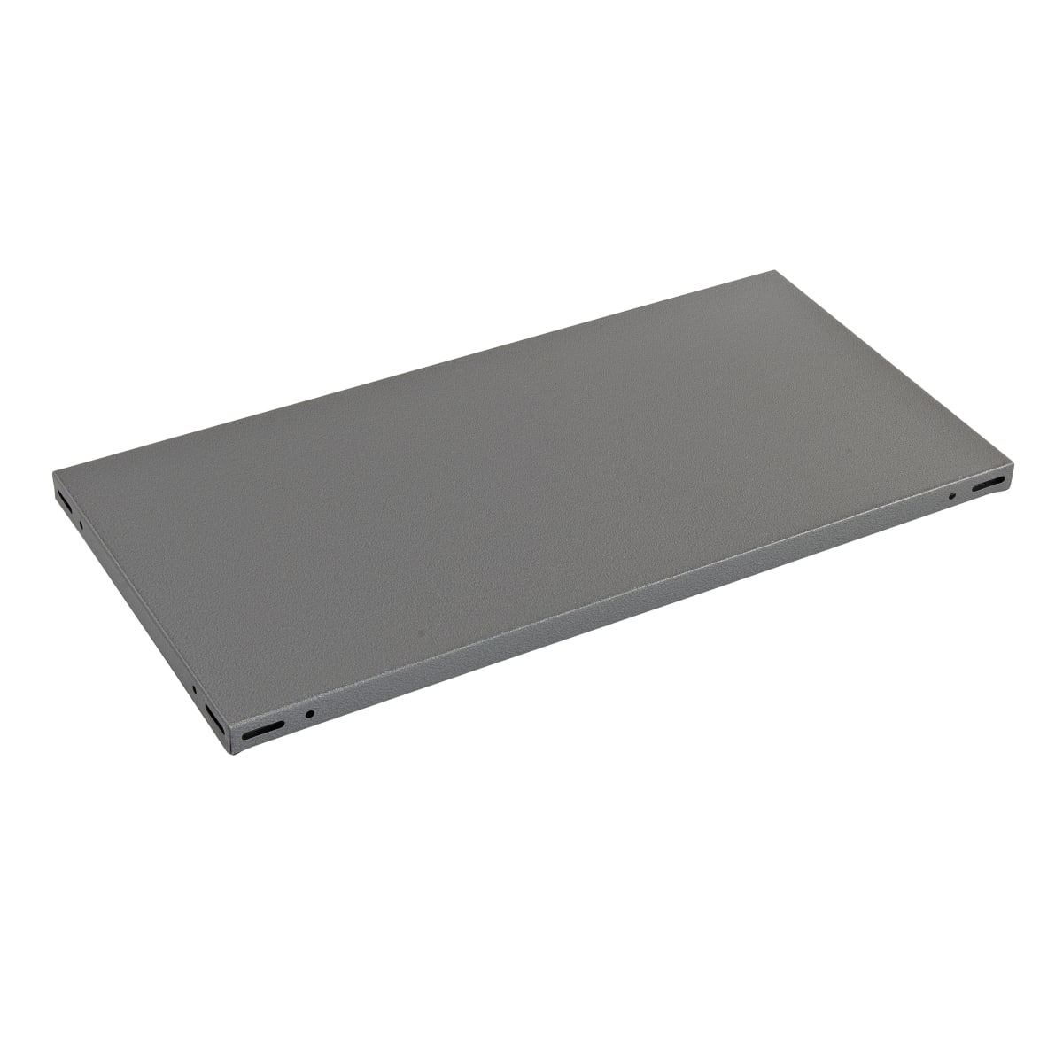 Bricocenter RIPIANO L100xP40 CM PORTATA 200KG IN METALLO COLORE GRIGIO MARTELLATO