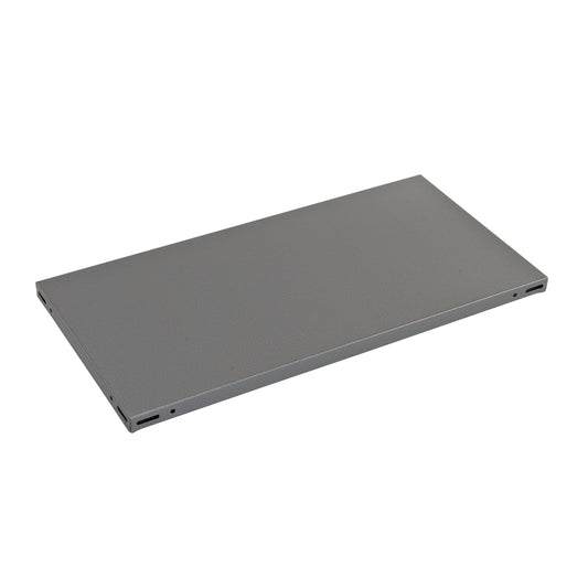 Bricocenter RIPIANO L100xP50 CM PORTATA 200KG IN METALLO COLORE GRIGIO MARTELLATO