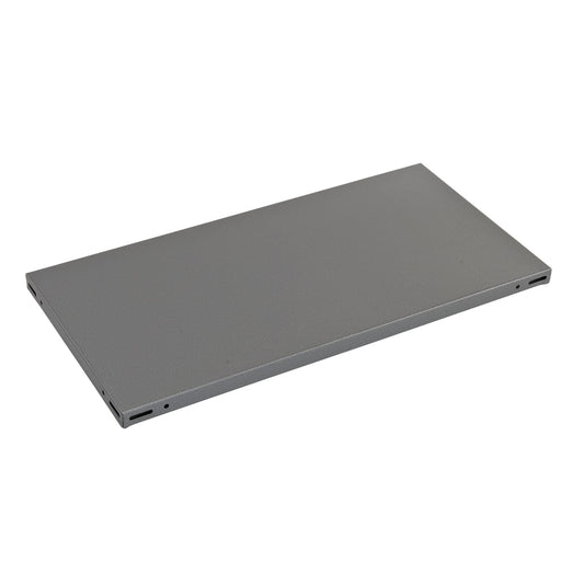 Bricocenter RIPIANO L100xP60 CM PORTATA 200KG IN METALLO COLORE GRIGIO MARTELLATO
