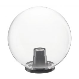 TRANSPARENT PLASTIC SPHERE D30 E27=75W IP44