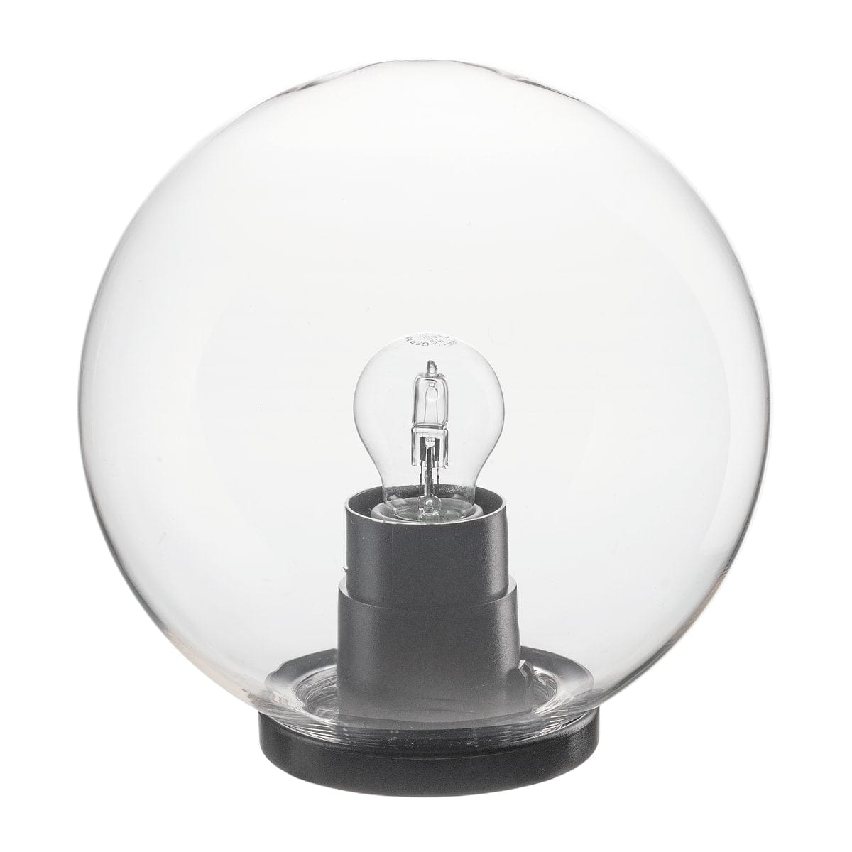 Bricocenter TRANSPARENT PLASTIC SPHERE D25 E27=60W IP44