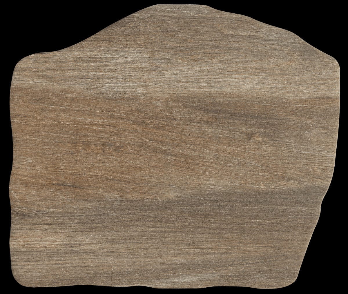 Bricocenter STONEWARE JAPANESE STEP HOLZ BROWN DIAM. 42-36 X 2 CM