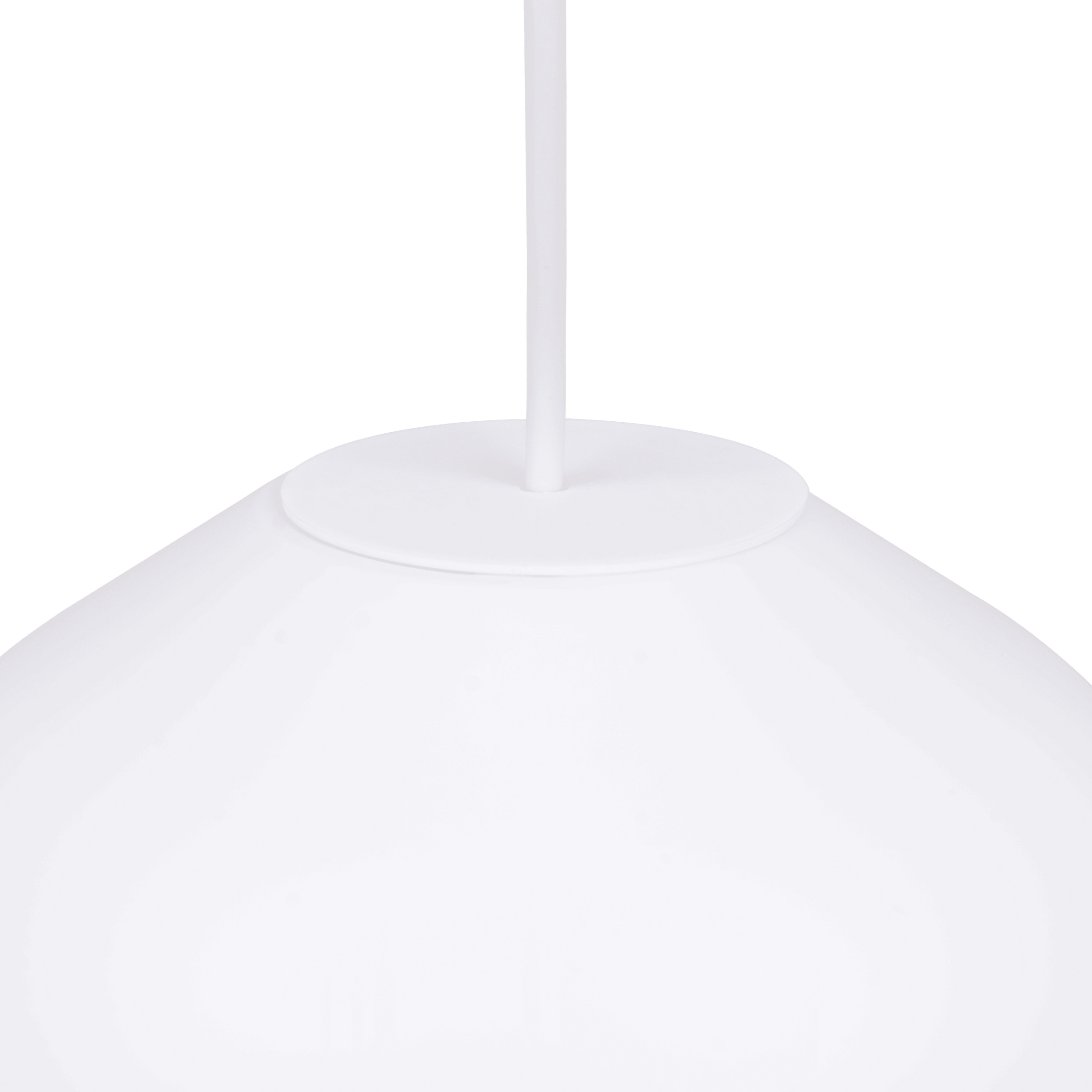 Lampadario bizen plastica bianco d27 e27=60w