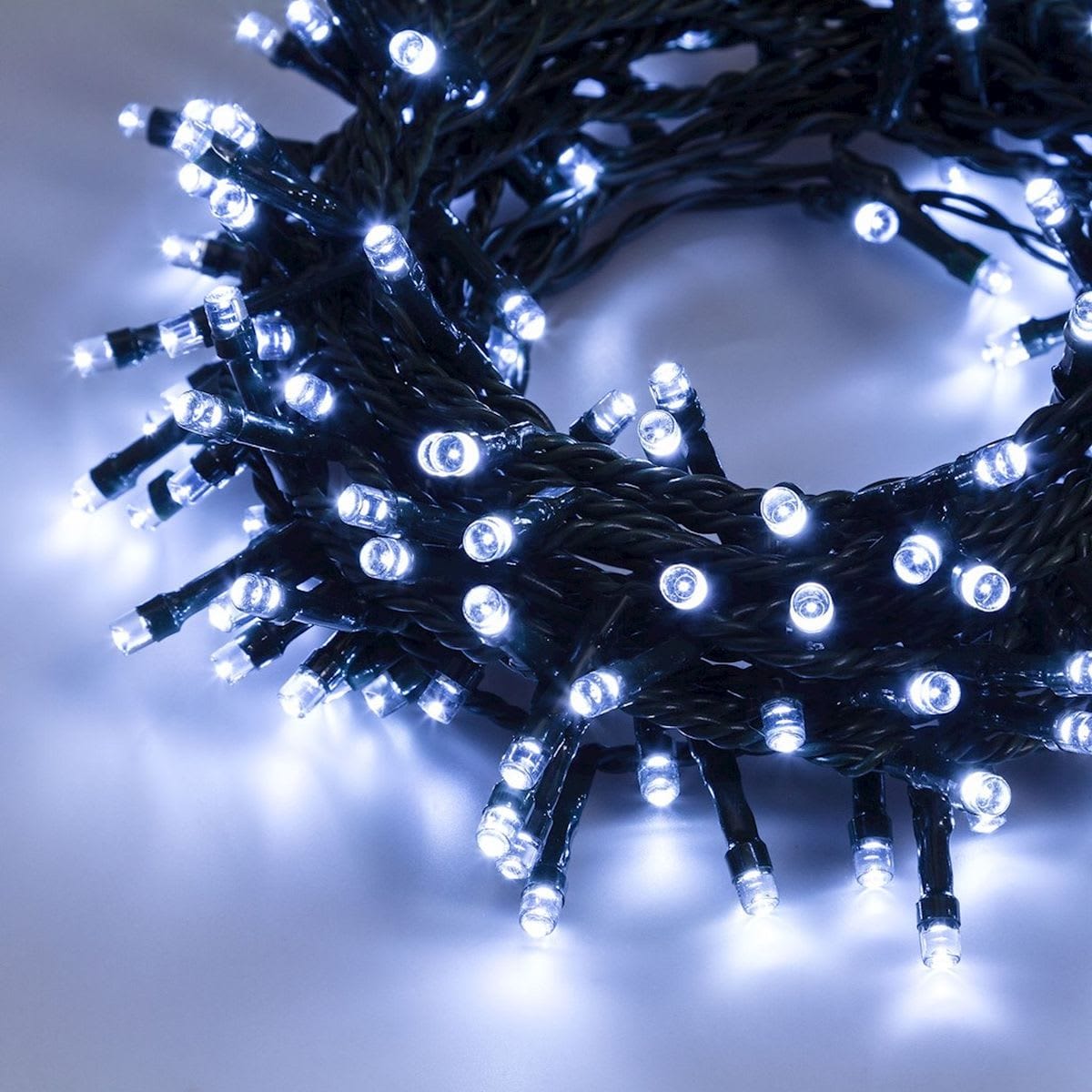 Bricocenter 300 led light chain cold light 12.5m