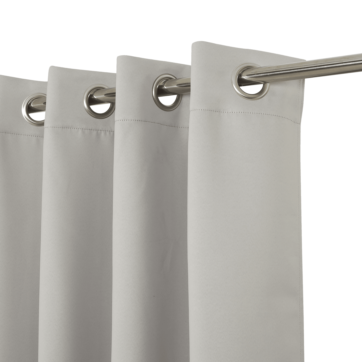 New Arel blackout curtain, grey, 140x280 cm, with eyelets