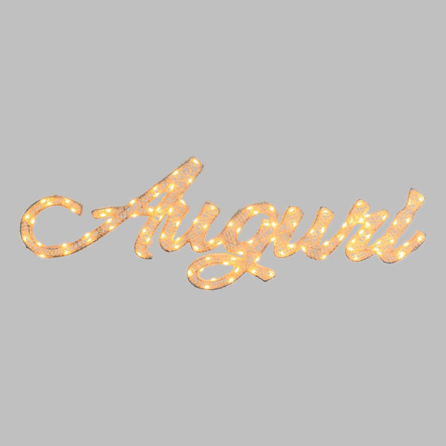 Bricocenter 100 PIXEL MICROLED 77CM GREETINGS LUMINOUS INSCRIPTION