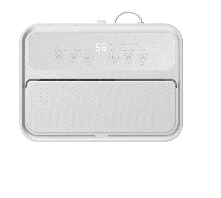 12-litre dehumidifier with Wi-Fi included