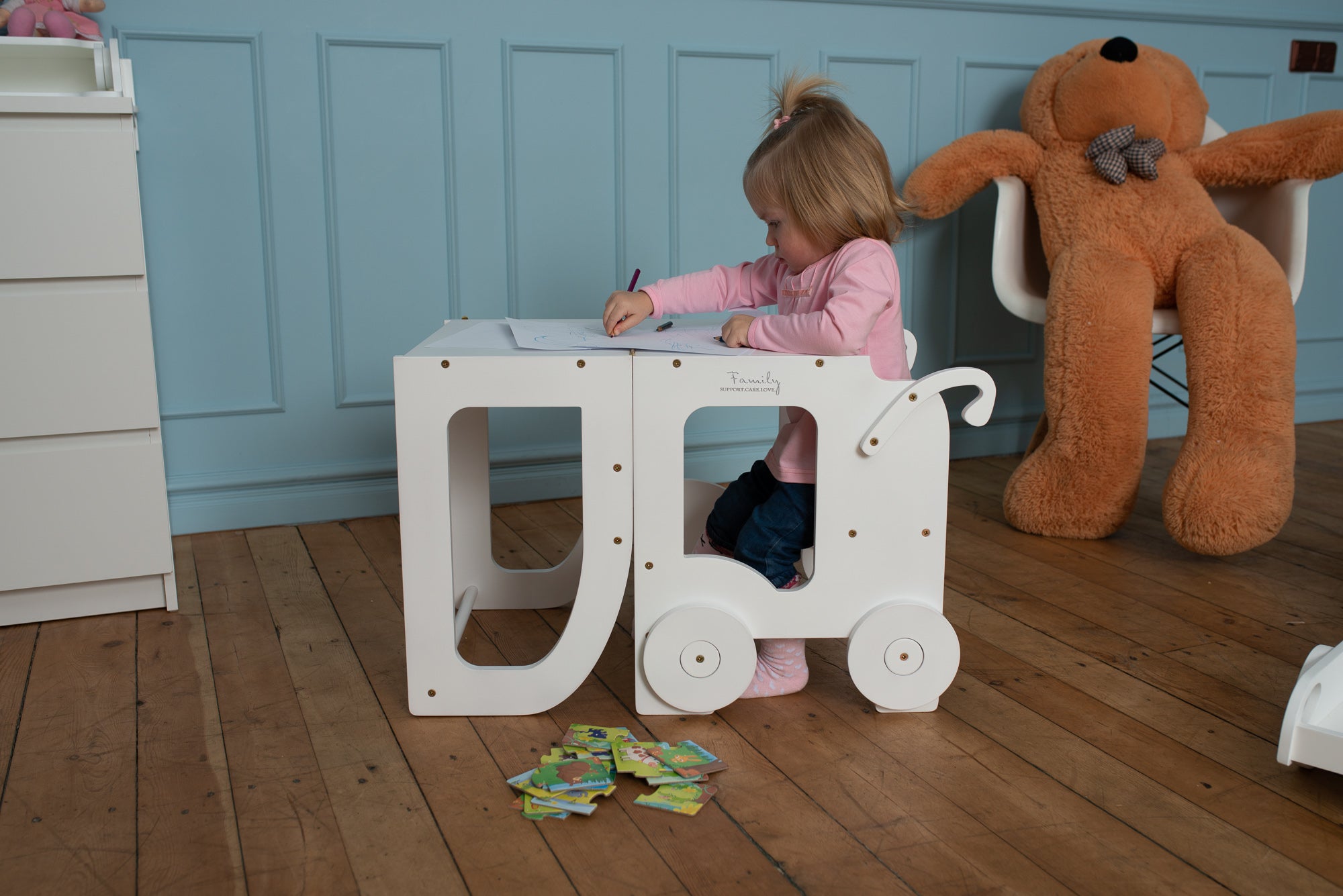 Trolley Step Stool