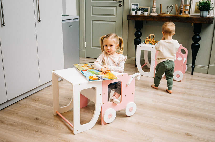 Trolley Step Stool