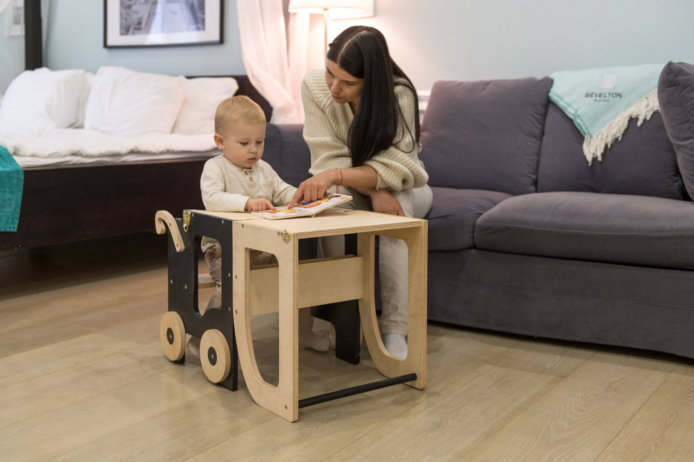 Trolley Step Stool