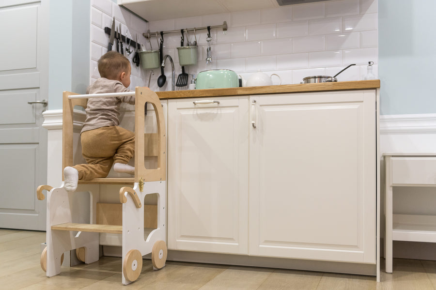 Trolley Step Stool