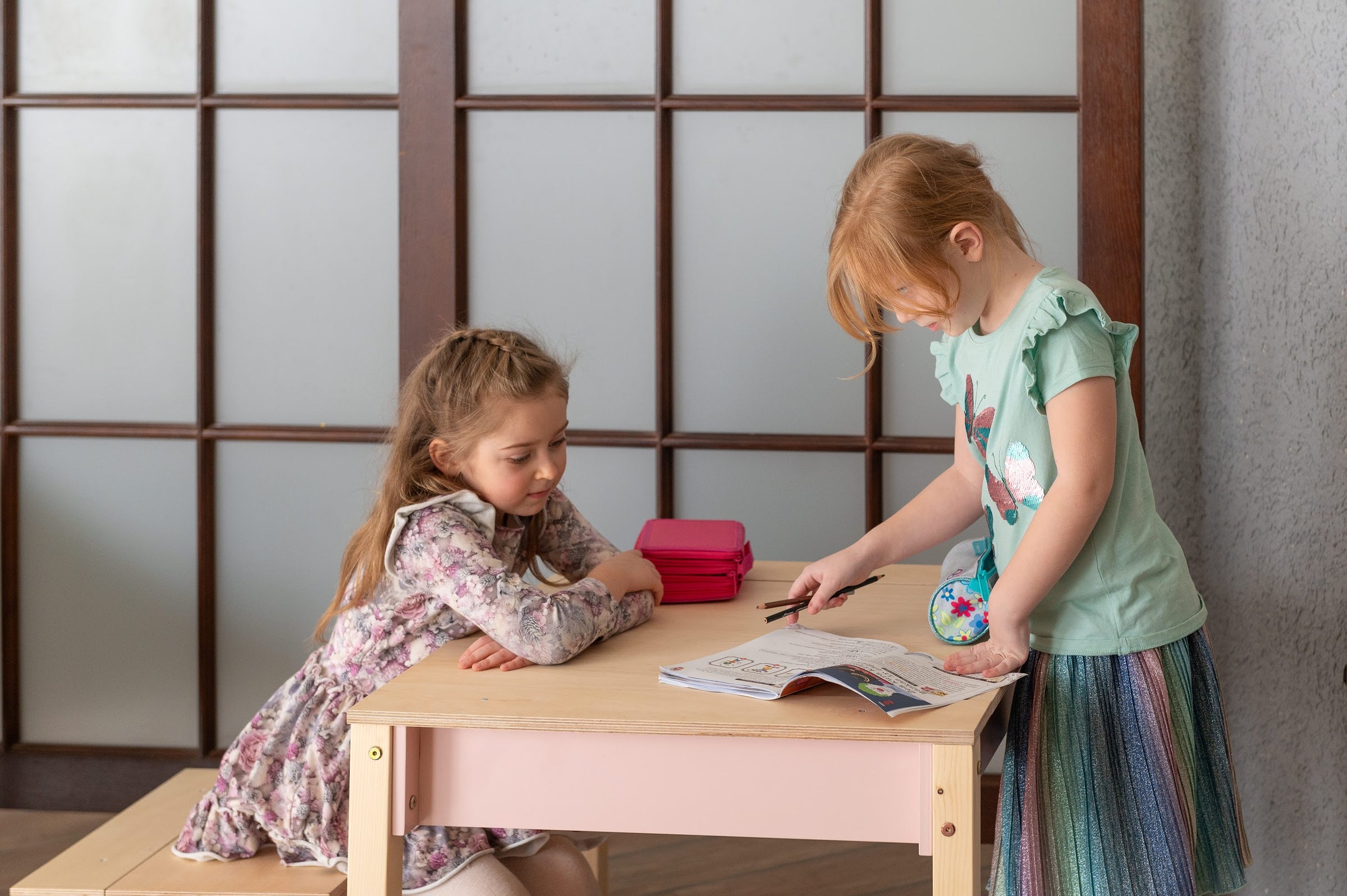 Smart Storage Table and Chair Set