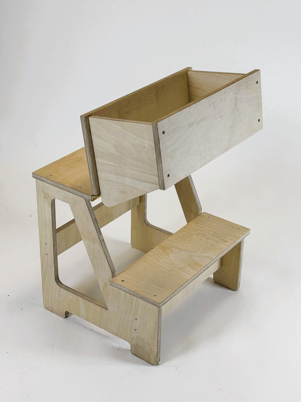 Folding seat and climbing helper