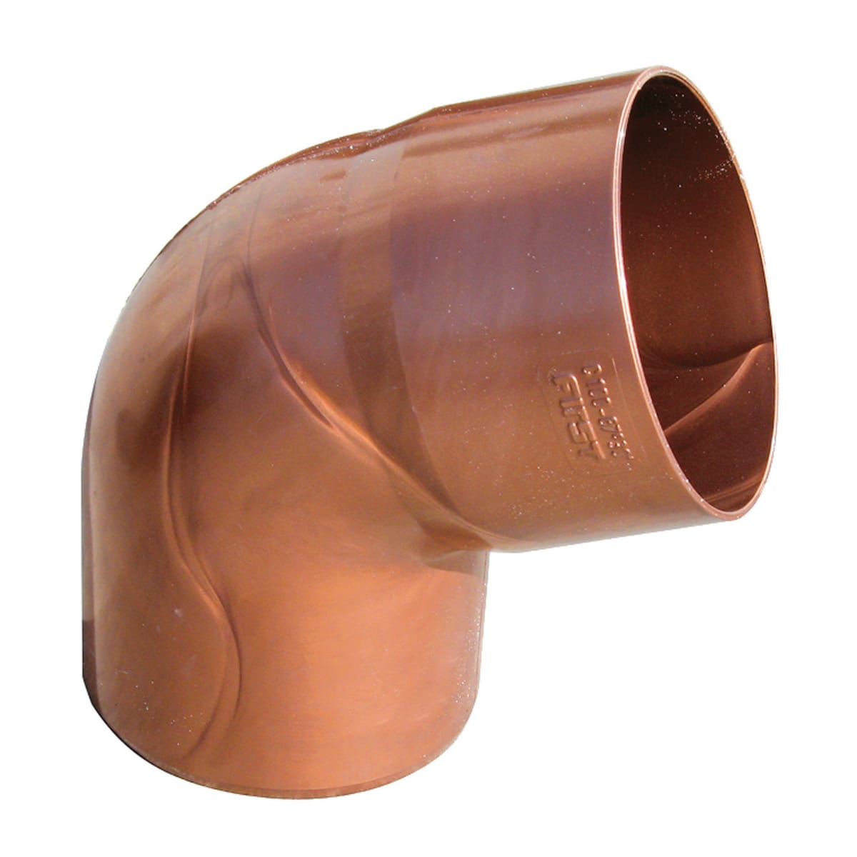 67 DEGREE BEND DIA 80 MM COPPER PLATED