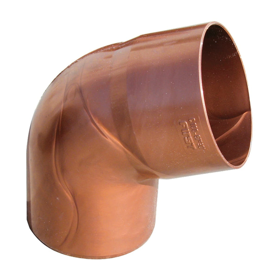 Bricocenter 67 DEGREE BEND DIA 80 MM COPPER PLATED